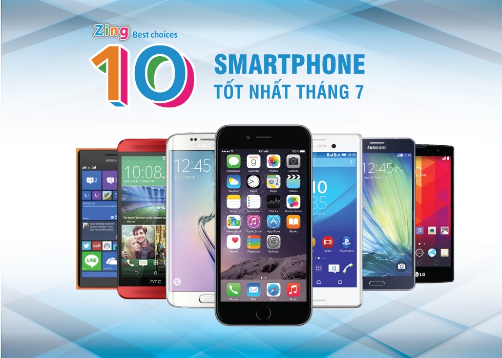 10 smartphone tot nhat thang 7 tai Viet Nam hinh anh