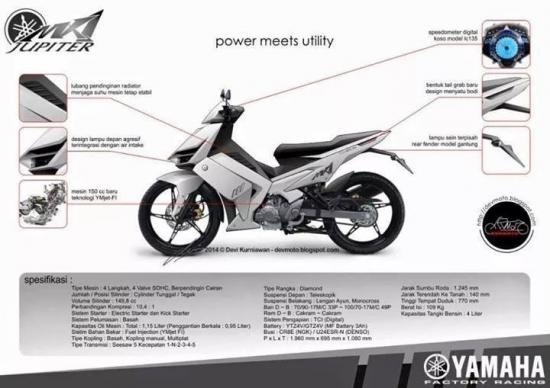Exciter Concept 150 từng được giới thiệu vào năm 2014