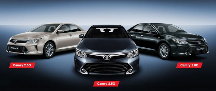 Giá xe Camry có thể sẽ được điều chỉnh vào tháng 10 tới. Ảnh minh họa