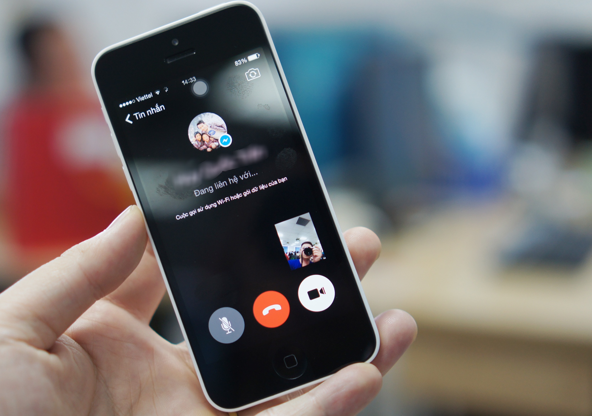 Facebook Messenger cho phep goi dien tai Viet Nam hinh anh
