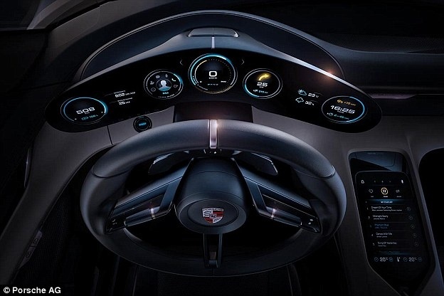 Porsche san xuat o to dien khong can cam sac hinh anh