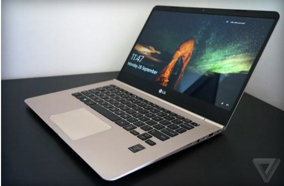 LG tung laptop nhe hon MacBook Air hinh anh