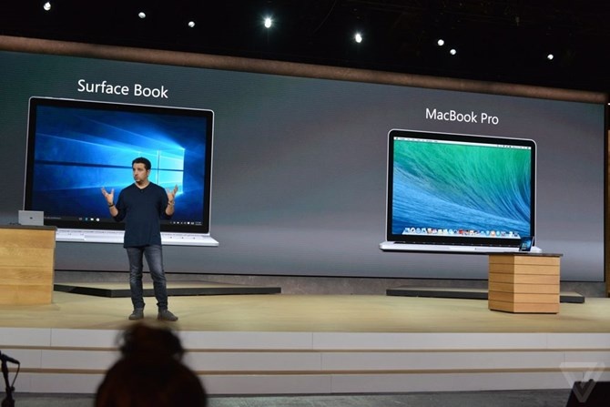 Microsoft Surface Book do cau hinh voi cac doi thu hinh anh