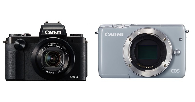 Canon am tham ra mat EOS M10 va PowerShot G5 X hinh anh