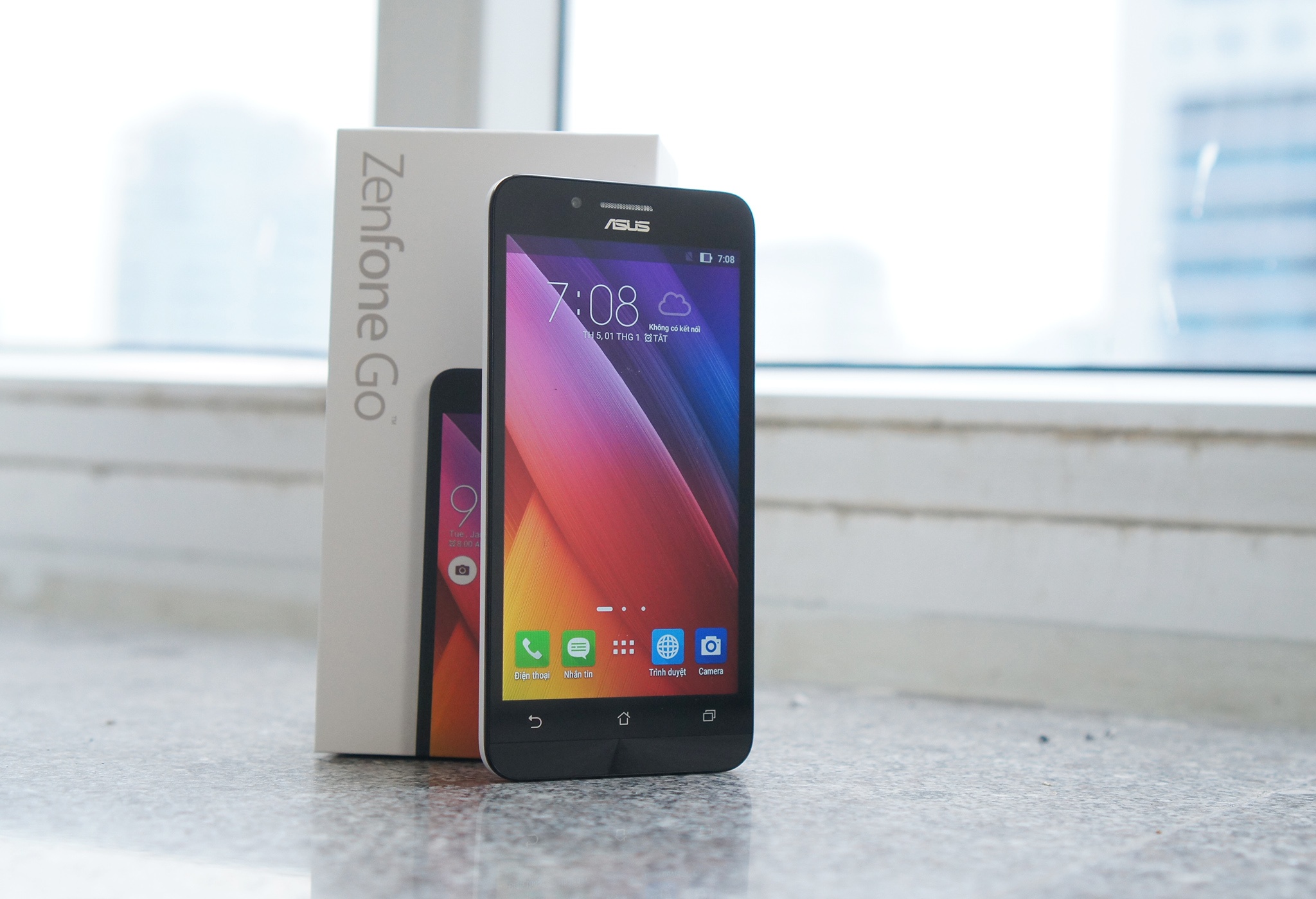 Mo hop Zenfone Go RAM 2 GB gia 3 trieu dong hinh anh