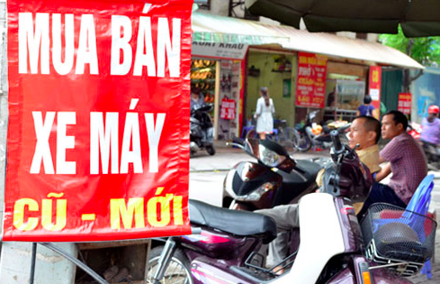 Nhung manh khoe kiem loi tien trieu cua dan buon xe may cu hinh anh