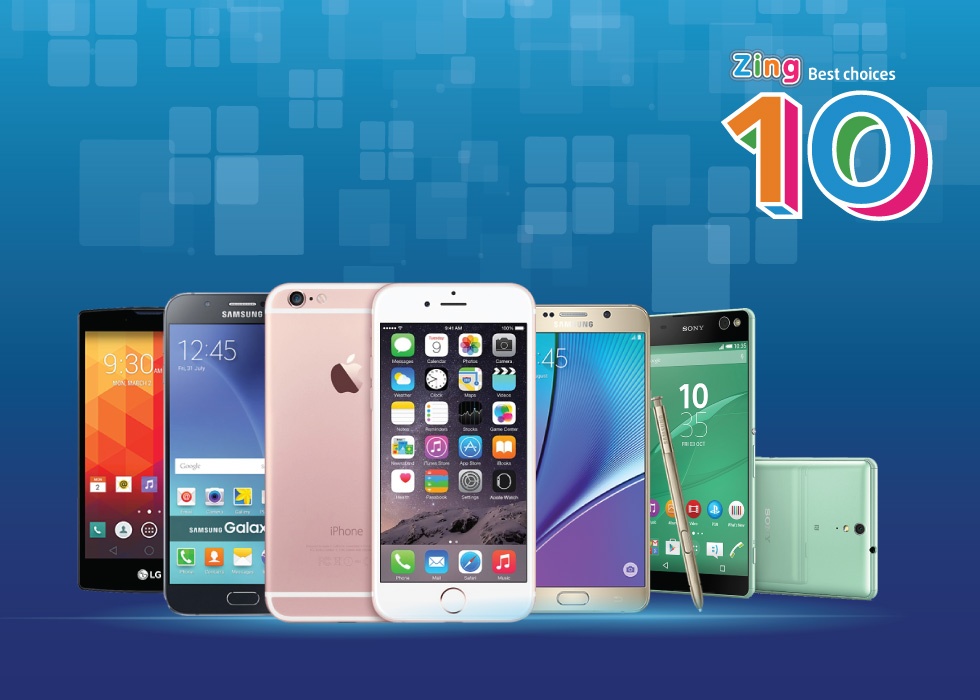 10 smartphone tot nhat thang 9 tai Viet Nam hinh anh