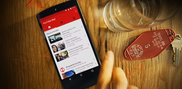 YouTube Red ra mat: Chan quang cao, xem video offline hinh anh