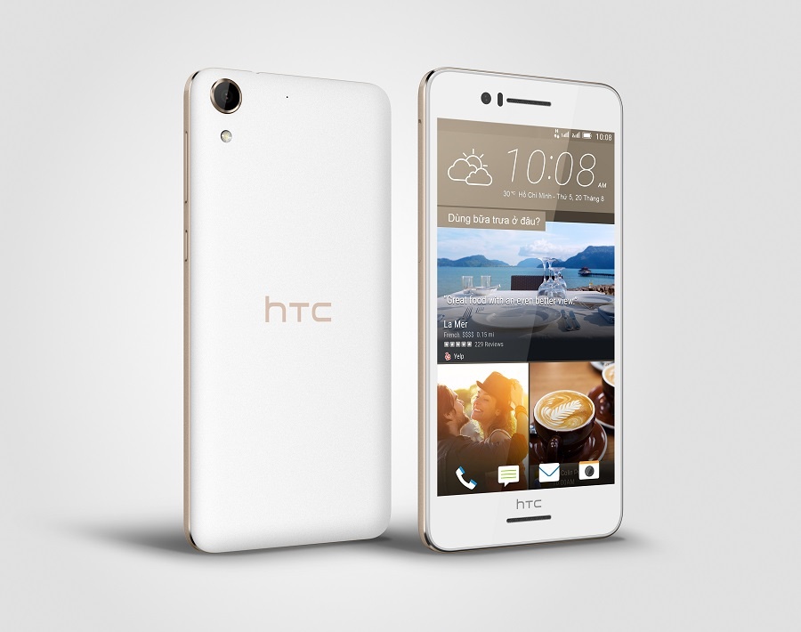 HTC tung 2 smartphone man hinh lon tai Viet Nam hinh anh