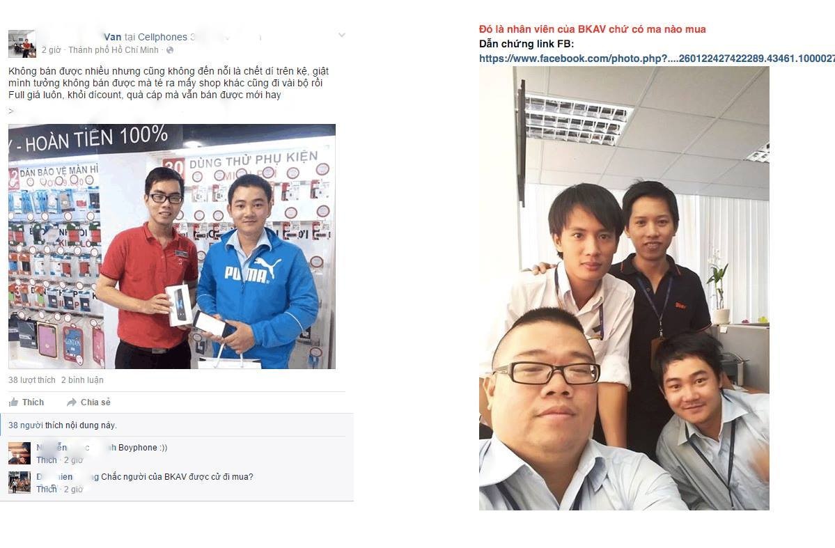 Bkav bi nghi ngo cu nhan vien mua lai Bphone tu dai ly hinh anh