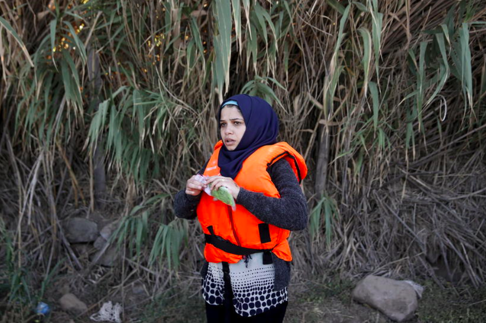 Một người tị nạn Syria mở 