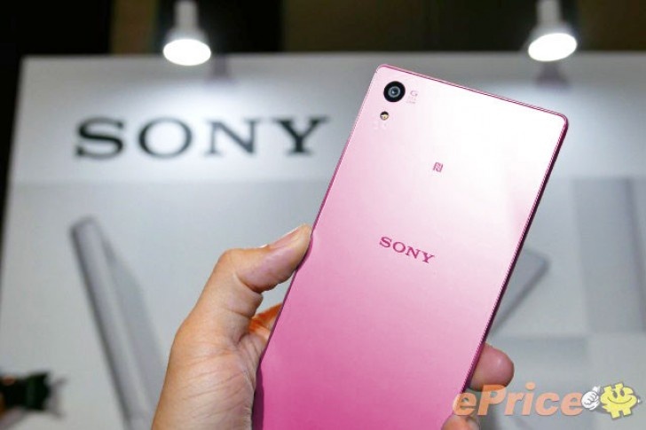Sony Xperia Z5 co ban mau hong cho nam moi hinh anh