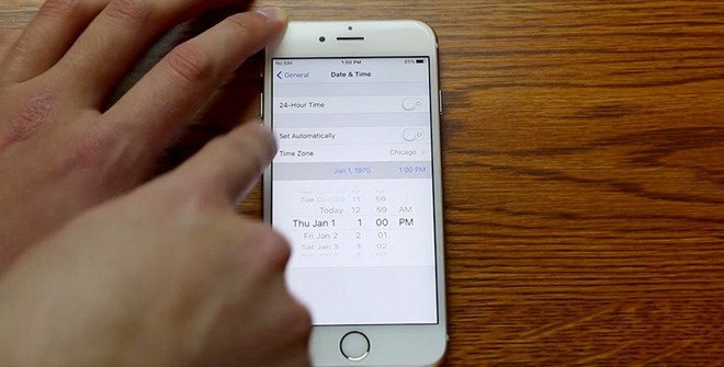 Apple hua som khac phuc loi 1970 tren iPhone hinh anh
