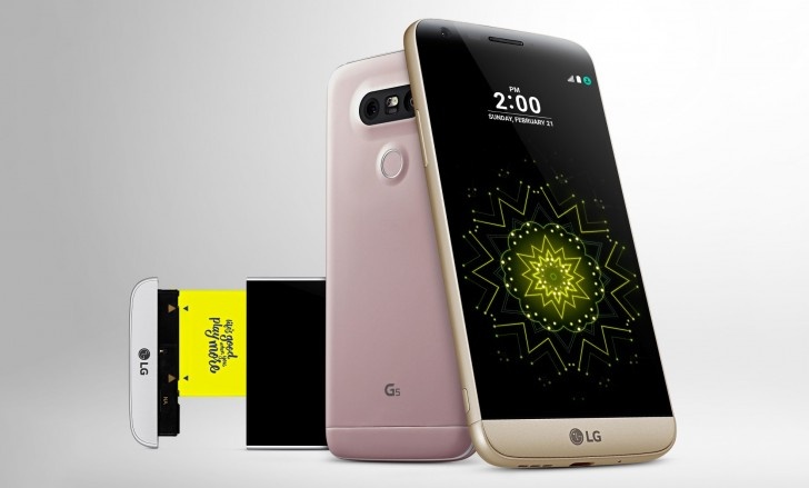 LG G5 ra mat voi vo kim loai, thiet ke dang module hinh anh