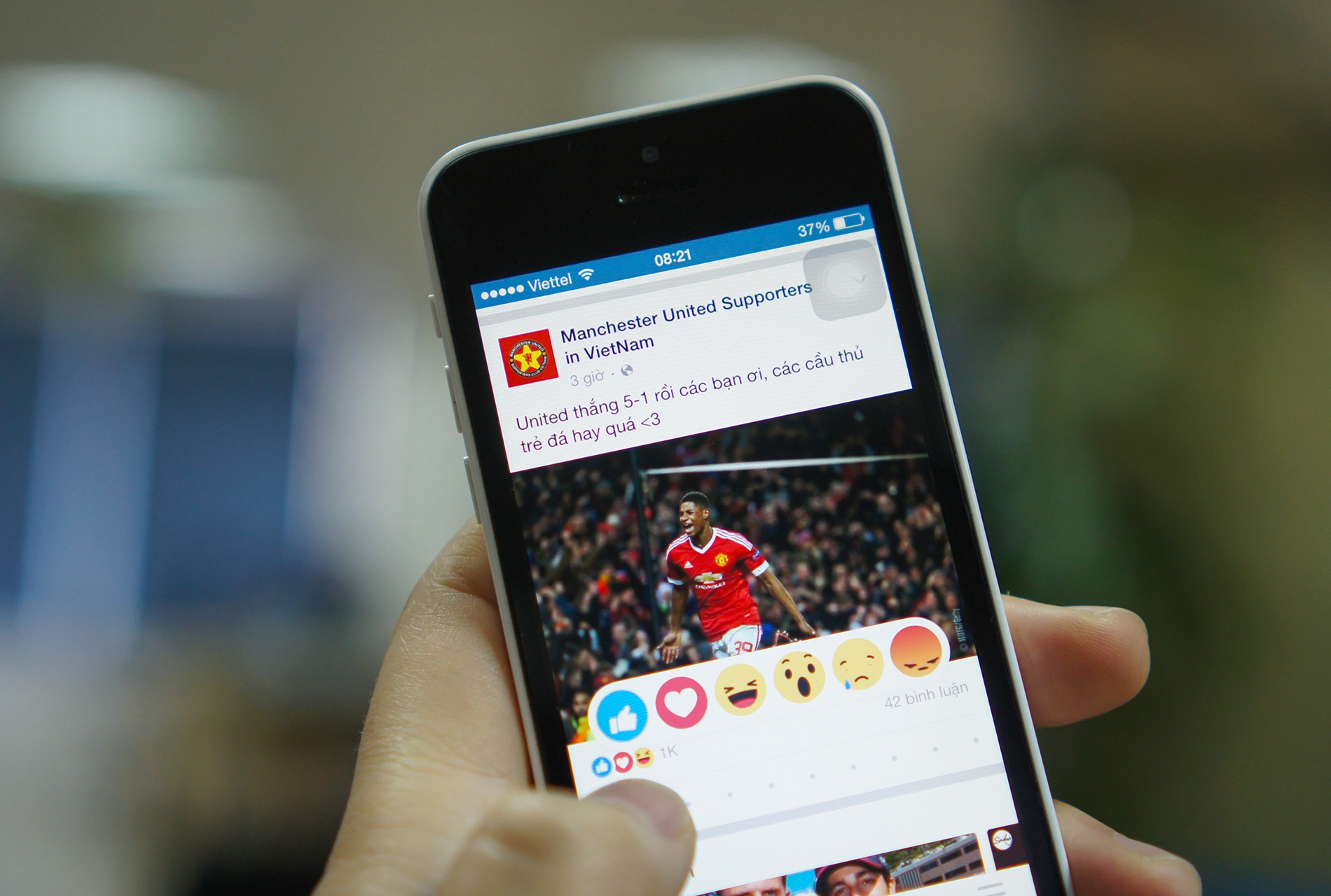 Bieu tuong cam xuc moi tren Facebook da co mat tai Viet Nam hinh anh