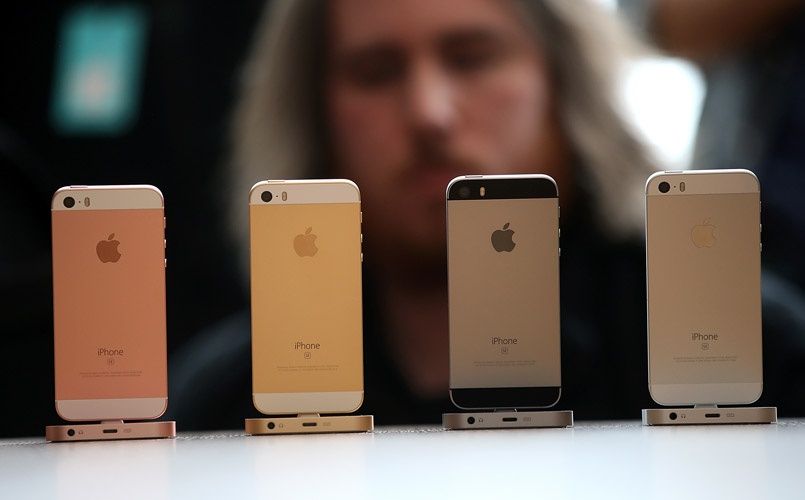 iPhone SE de doa Android hinh anh