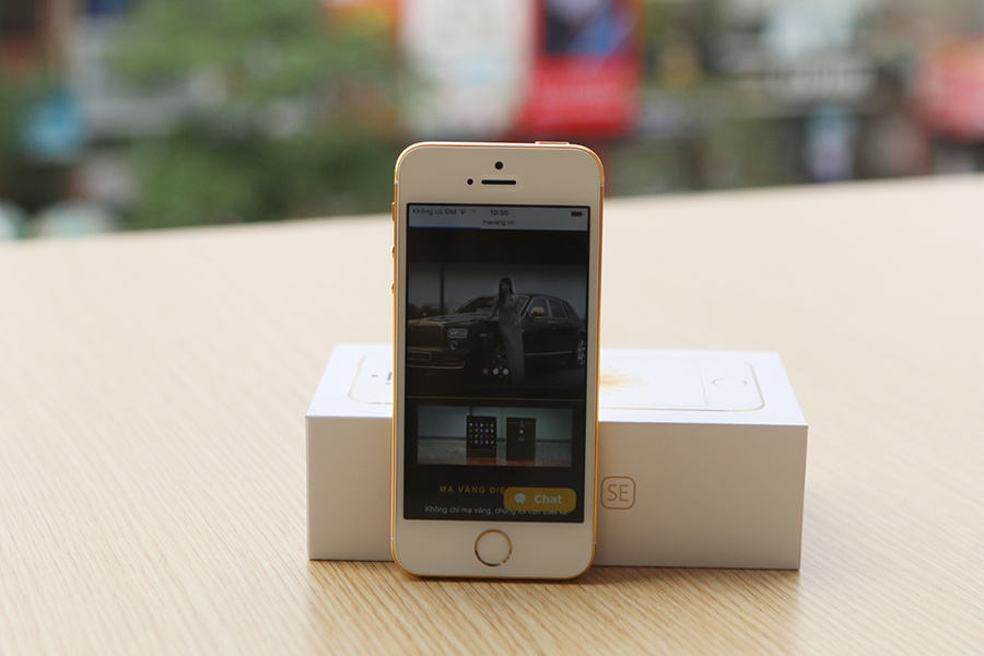 iPhone SE mạ vàng ảnh 3 iPhone SE ma vang anh 3