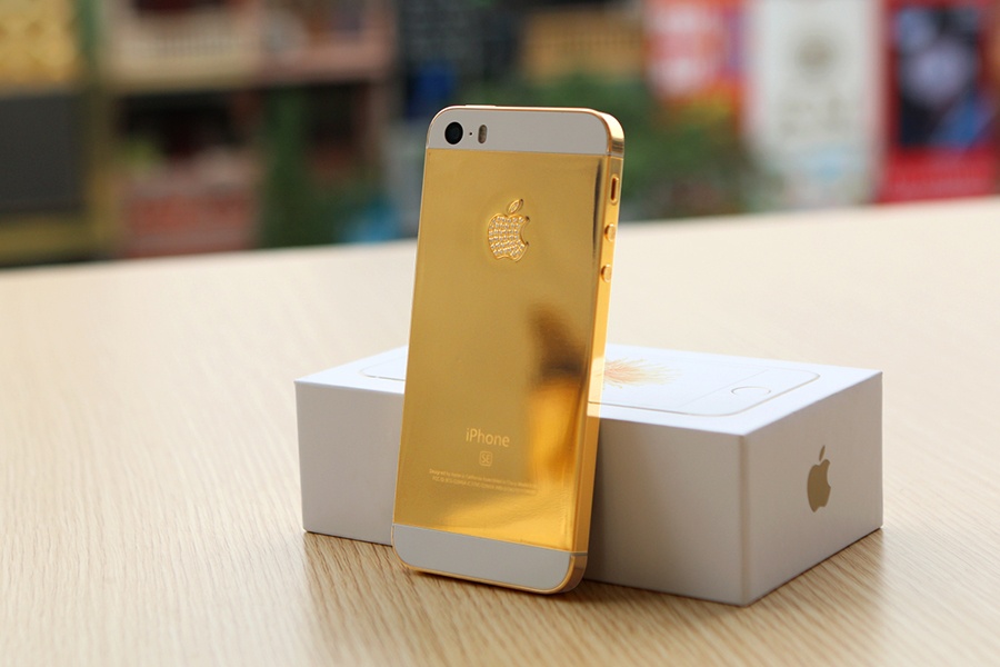 iPhone SE mạ vàng ảnh 4 iPhone SE ma vang anh 4