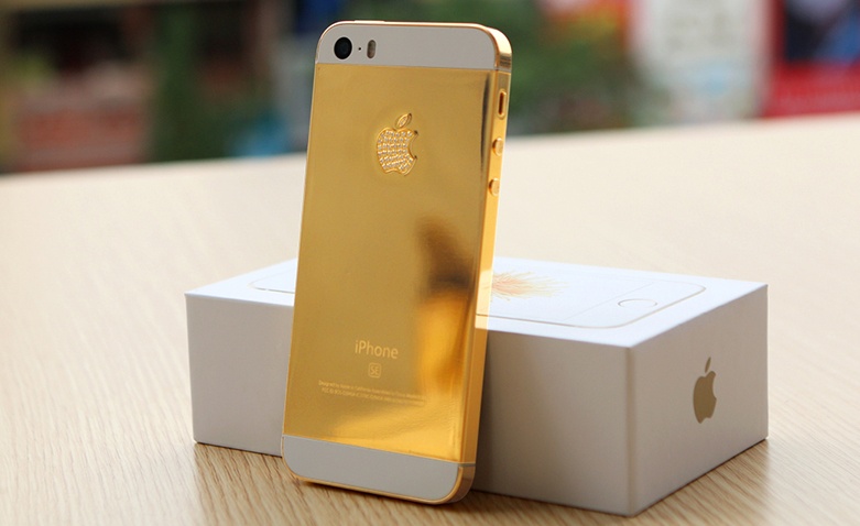 Ma vang iPhone SE gia nghin USD tai Viet Nam hinh anh