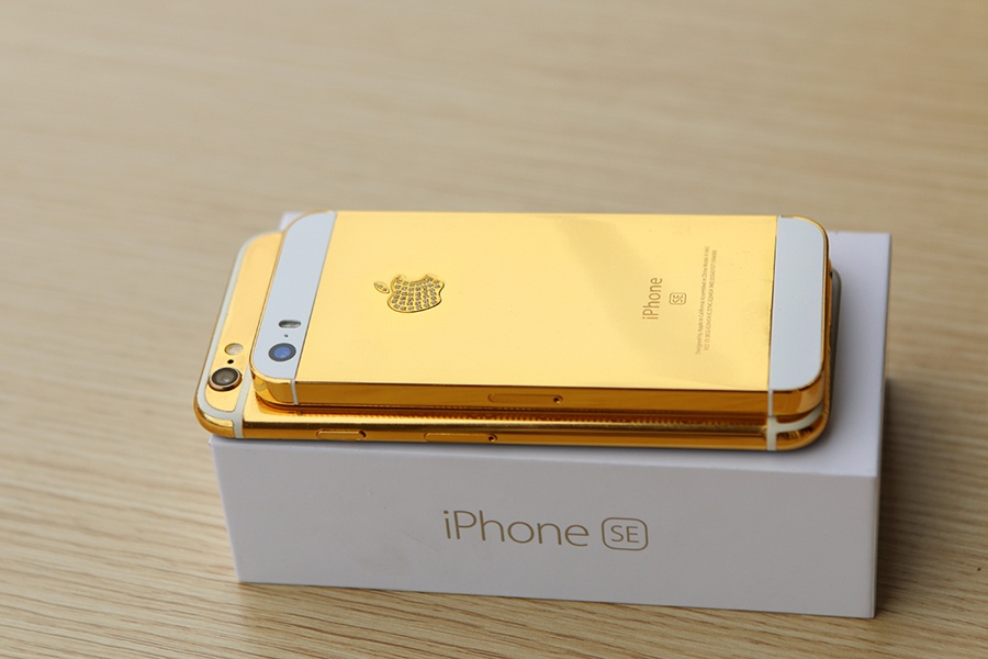iPhone SE mạ vàng ảnh 6 iPhone SE ma vang anh 6