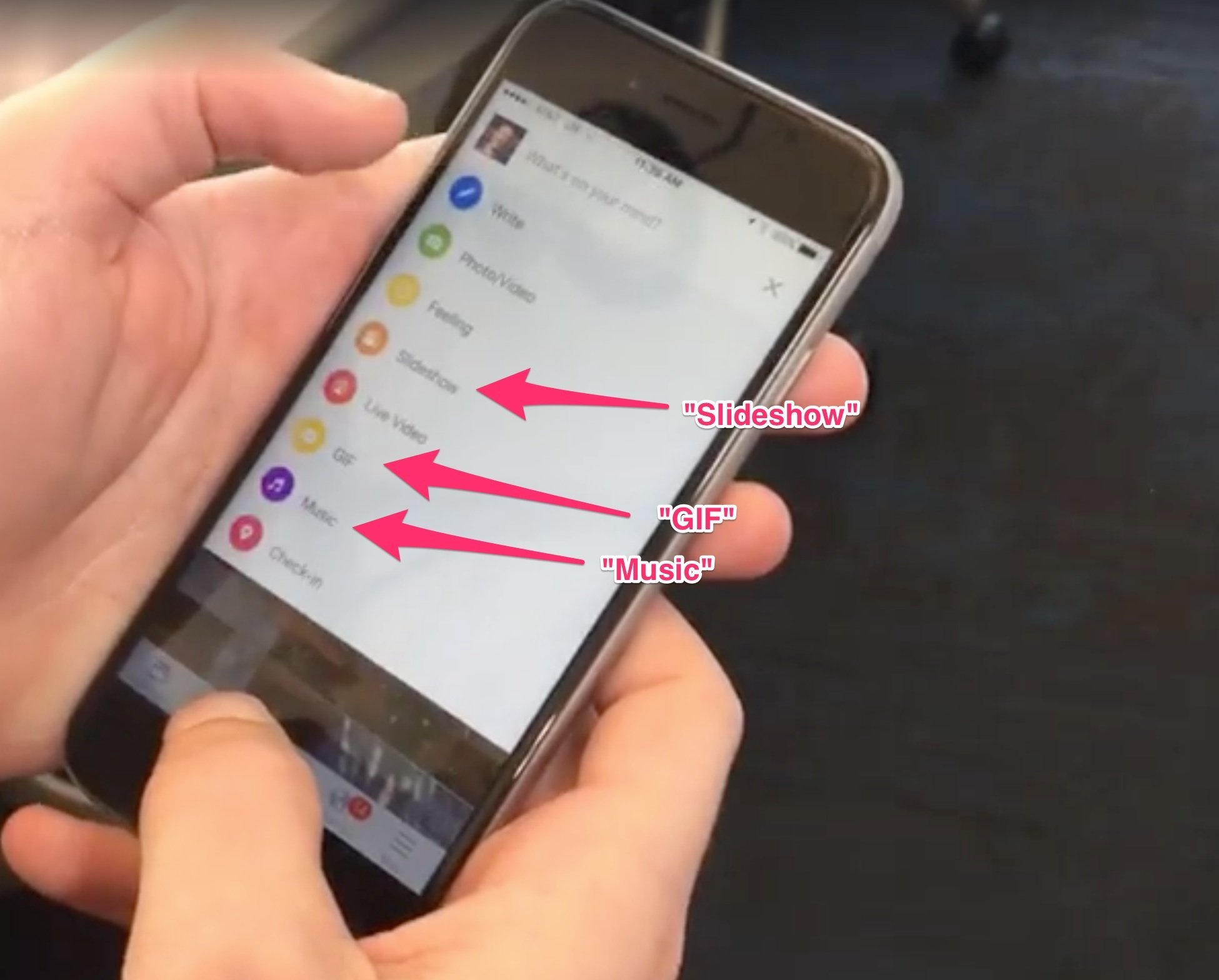 Ứng dụng Facebook màu vàng của Mark Zuckerberg ảnh 1 Ung dung Facebook mau vang cua Mark Zuckerberg anh 1