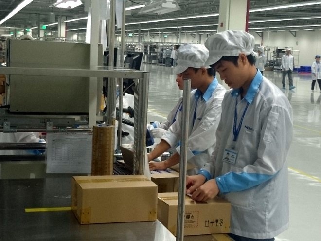Nha may dien thoai cua Microsoft tai Bac Ninh ve tay Foxconn hinh anh