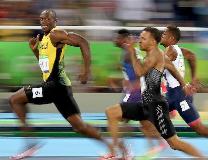Nu cuoi ranh manh cua Usain Bolt tro thanh hien tuong mang hinh anh