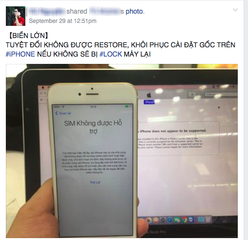 iPhone quoc te khong nhan SIM anh 1