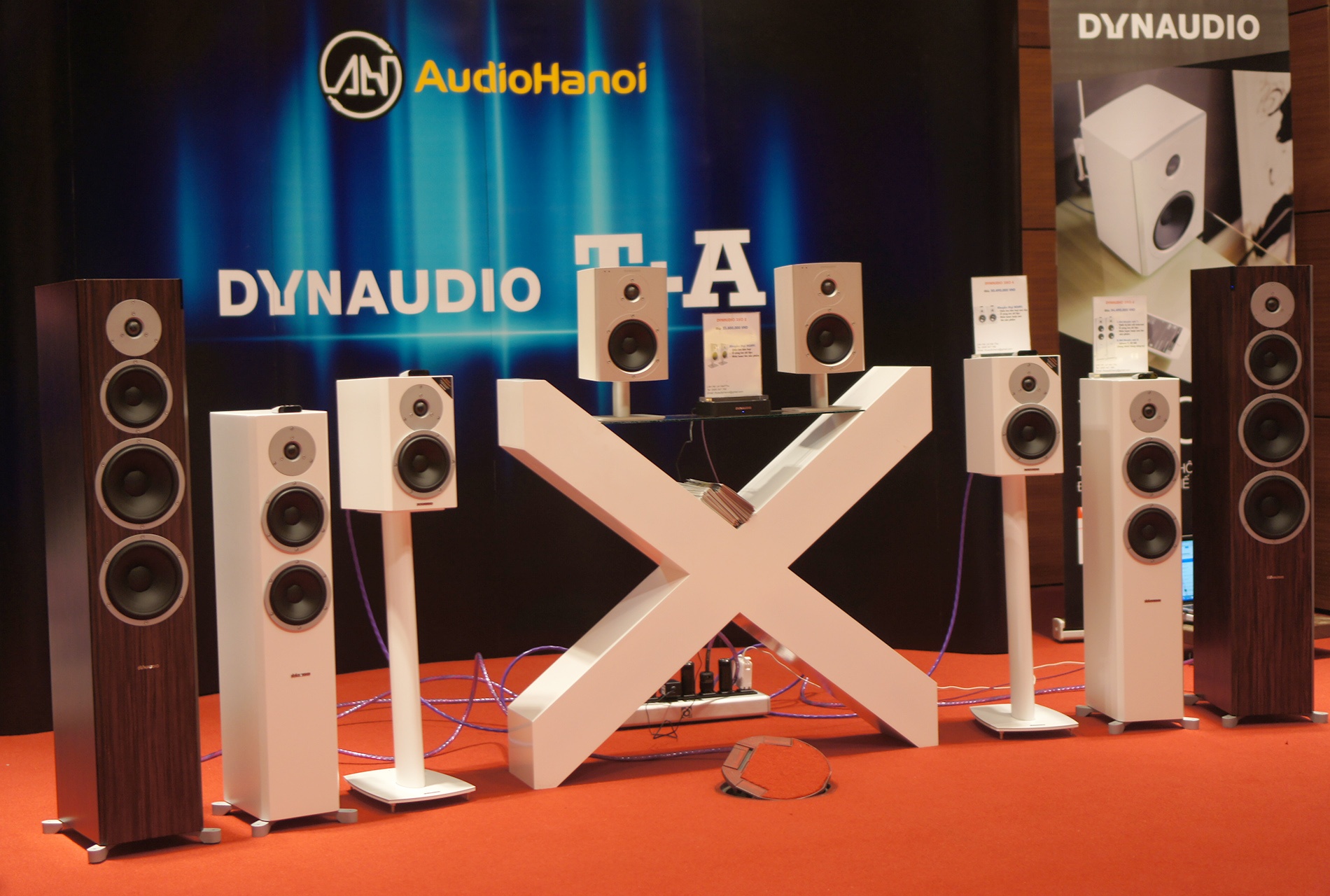 Loa tien ty pho dien suc manh tai AV Show Ha Noi hinh anh