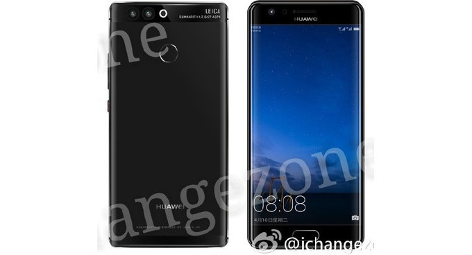 Huawei P10 se co man hinh cong, sac khong day hinh anh