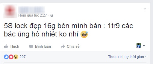 iPhone 5s khoa mang gia 2 trieu anh 3