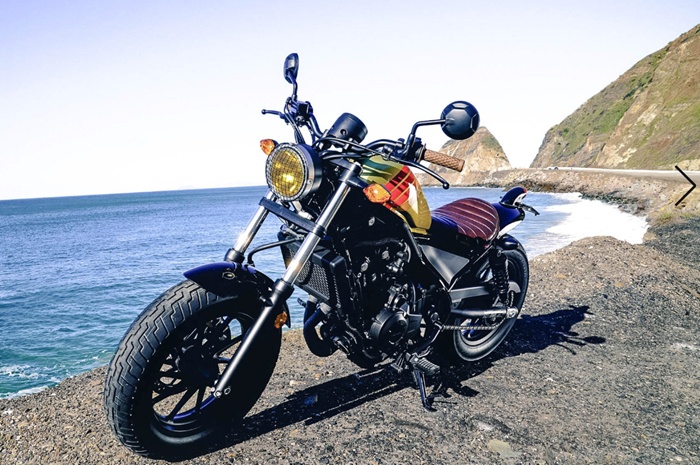 Honda gioi thieu Rebel phien ban dac biet cuc bui bam hinh anh