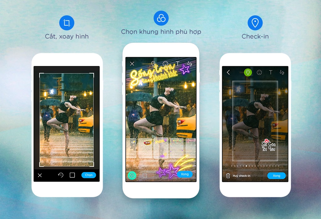 Zalo co ban cap nhat, cho phep chinh sua anh chuyen nghiep hinh anh