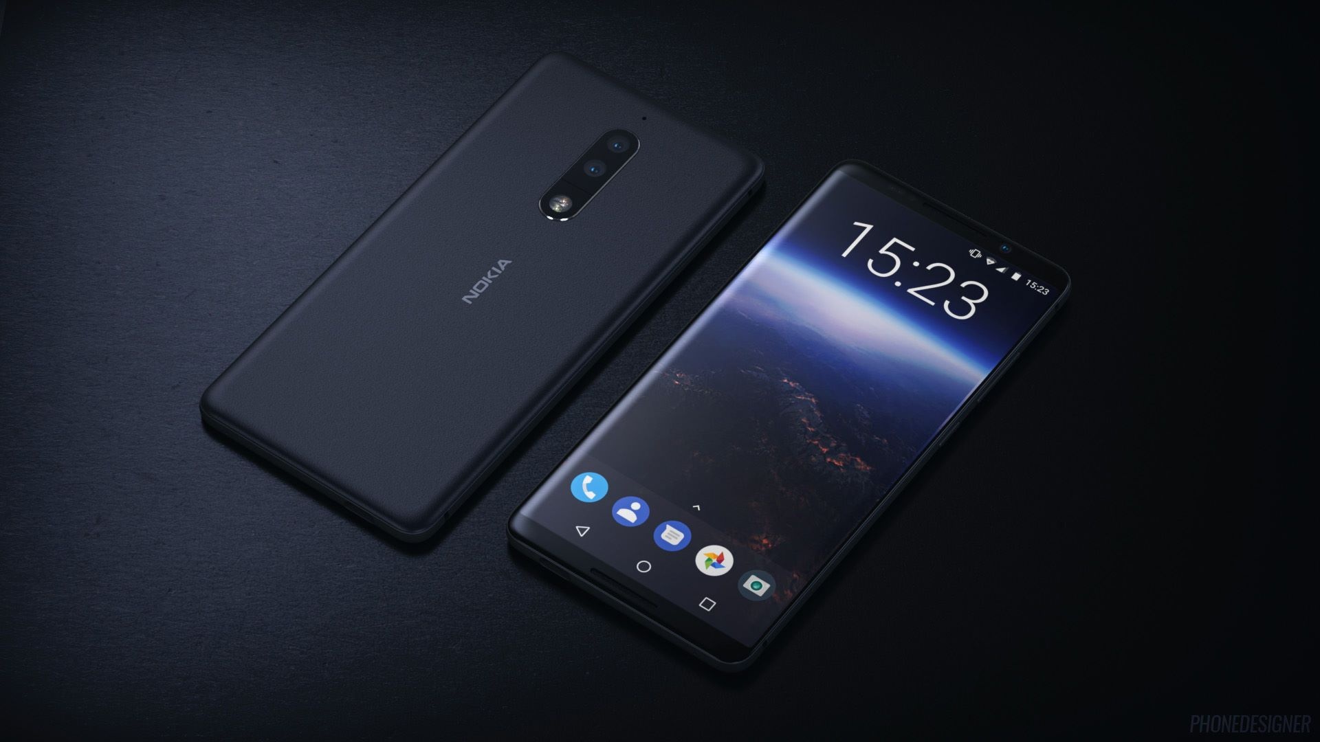 Nokia 9 se co thiet ke dep hon ca Galaxy S8? hinh anh
