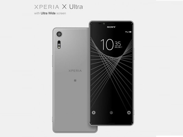 Lo anh Xperia X Ultra voi man hinh sieu dai hinh anh