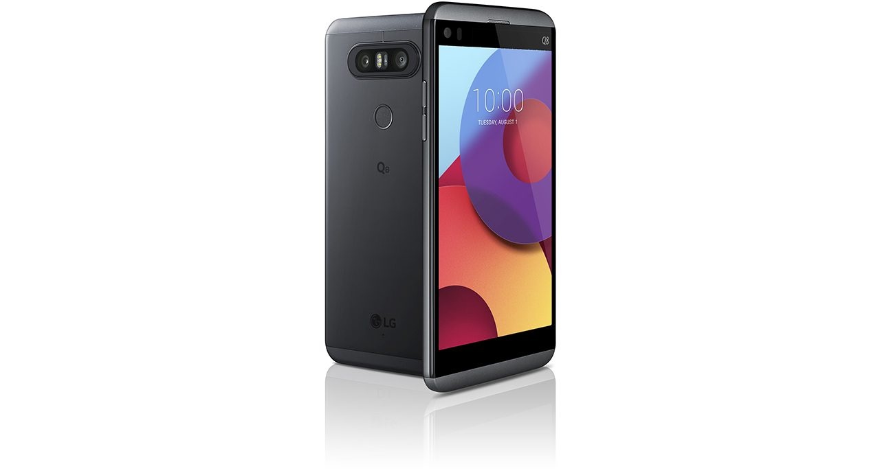 LG lang le ra mat smartphone Q8: Ban thu gon cua V20 hinh anh
