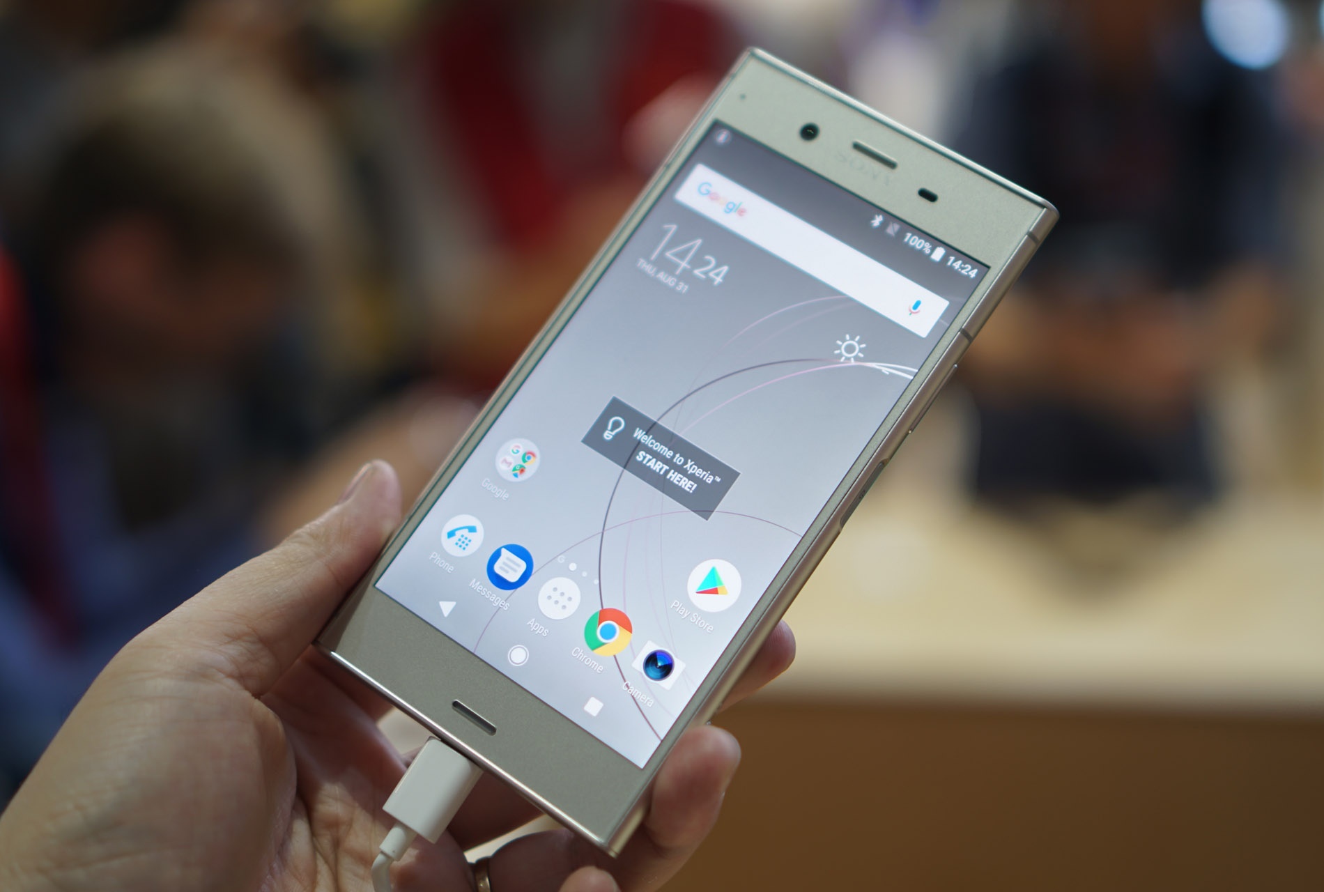 Anh thuc te Xperia XZ1 anh 5