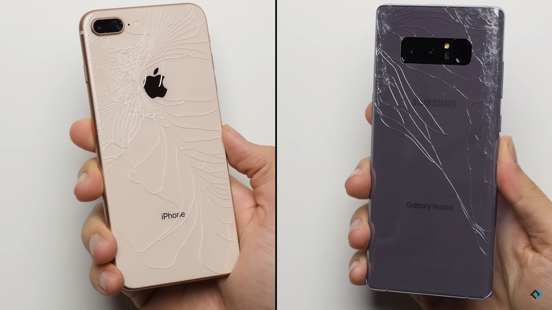 Galaxy Note 8 ha do van iPhone 8 Plus trong man tha roi hinh anh