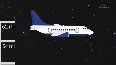 Vi sao may bay khong the vao khong gian? hinh anh