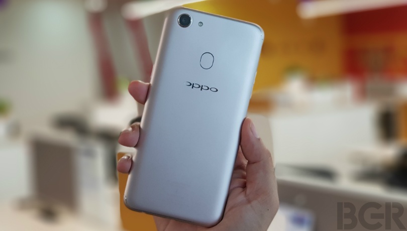 Oppo F5 ve Viet Nam voi man hinh tran vien, gia 7 trieu hinh anh