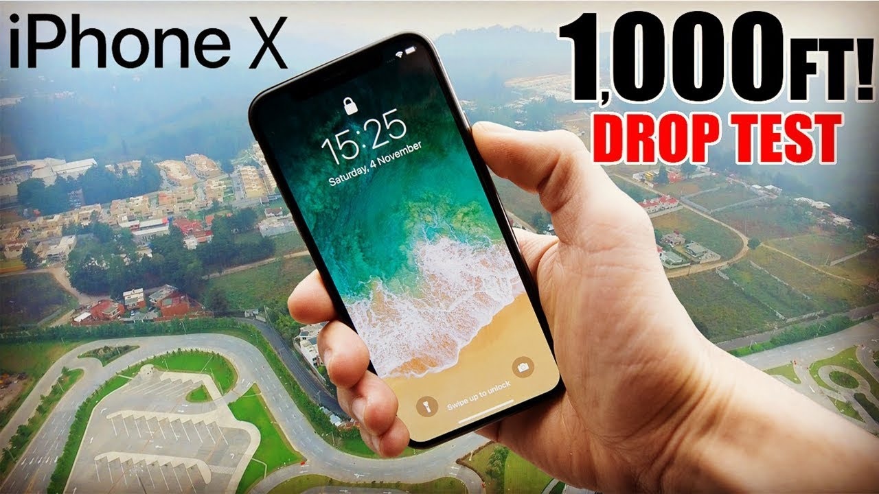 iPhone X song sot sau khi roi o do cao 300 m hinh anh