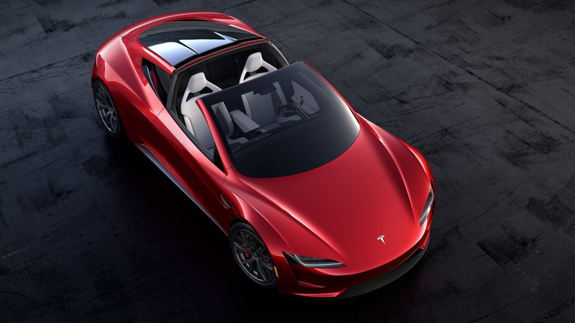Tesla gioi thieu chiec Roadster moi hinh anh