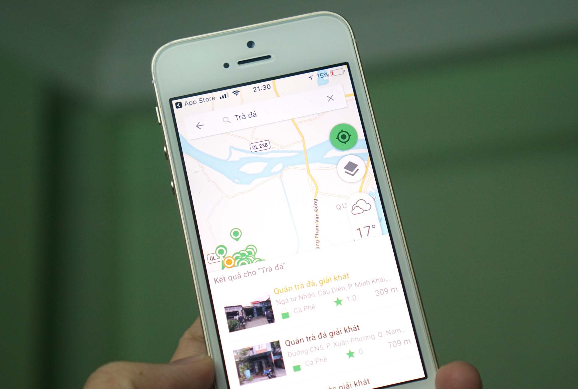 Ung dung ban do hien thi ca quan tra da cua startup Viet hinh anh