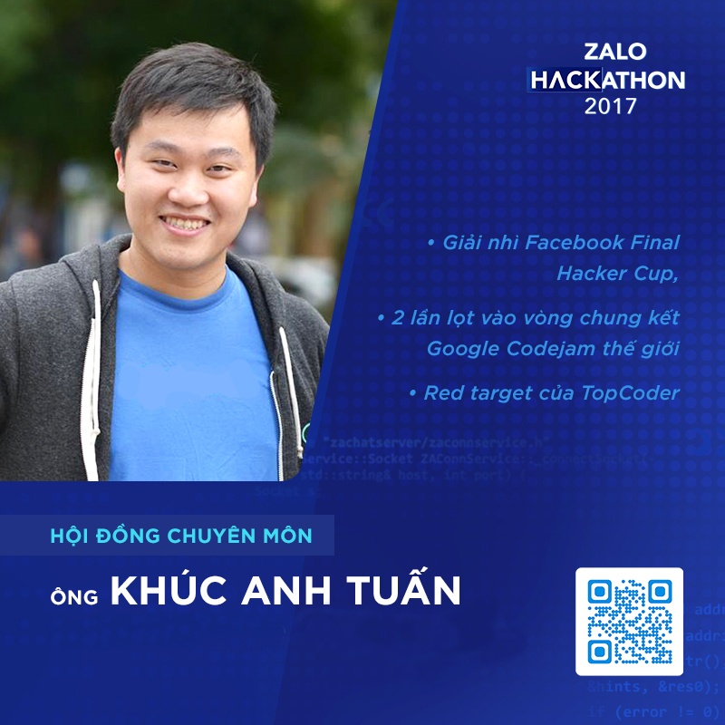 Hoi dong chuyen mon cua Zalo Hackathon anh 1
