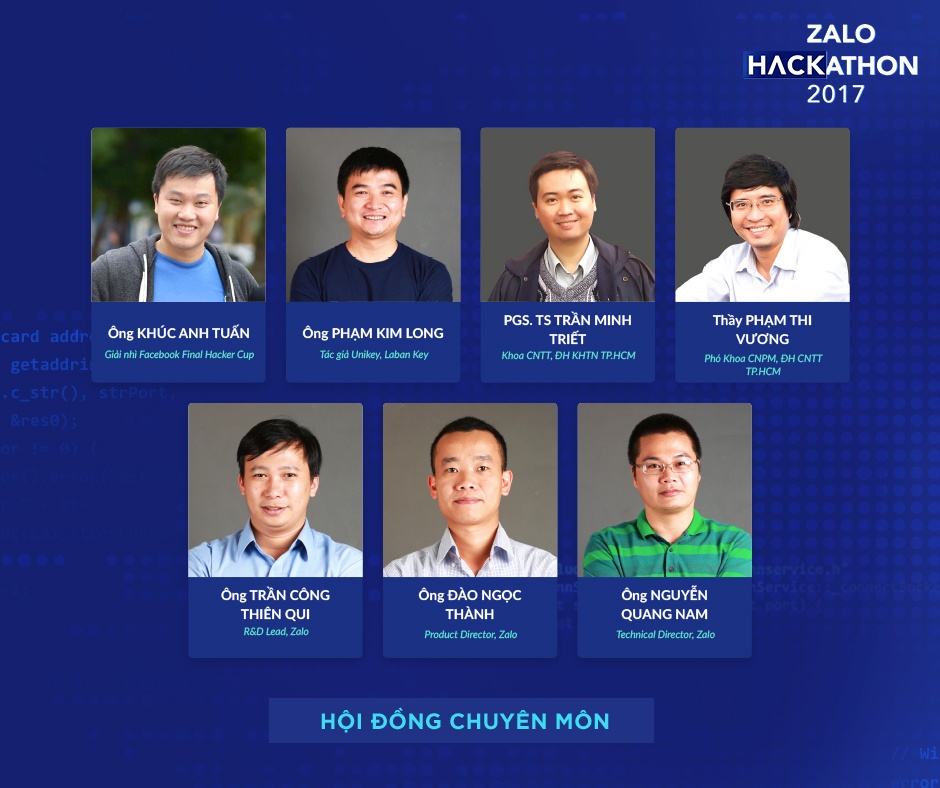 Hoi dong chuyen mon toan 'sieu nhan' cua Zalo Hackathon hinh anh