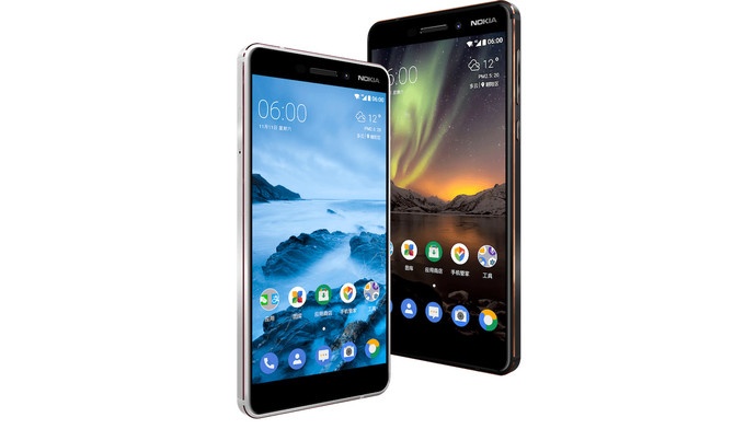Nokia 6 2018 ra mat voi cau hinh manh hon, gia 230 USD hinh anh