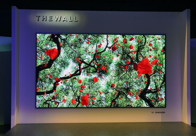 TV dan tuong 146 inch dang 'xep hinh' tu Samsung hinh anh