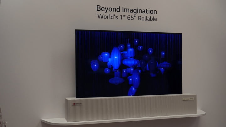 TV OLED co the cuon lai cua LG hinh anh