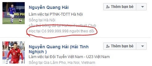 Facebok gia mao U23 Viet Nam anh 1