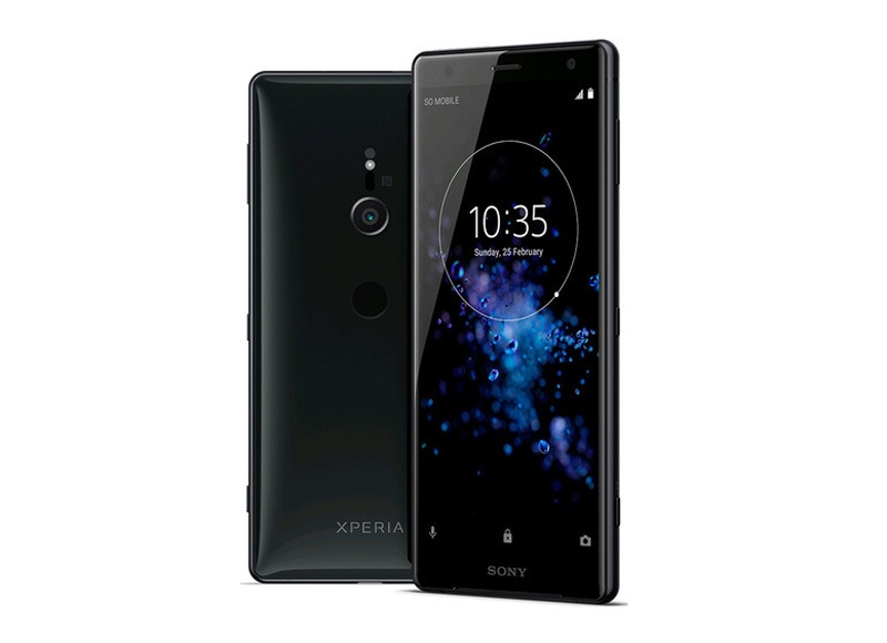 Lo anh Sony Xperia XZ2 voi thiet ke nua moi nua cu hinh anh